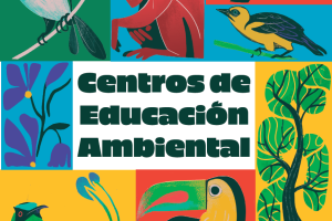 Cartilla para colorear los centros de Educación Ambiental