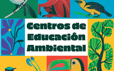 Cartilla para colorear los centros de Educación Ambiental